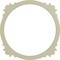 Ekena Millwork 50-in. OD x 43 3/8-in. ID x 3 3/4-in. W x 1-in. P Shell Ceiling Ring Kit CRK50SH - alternate 8